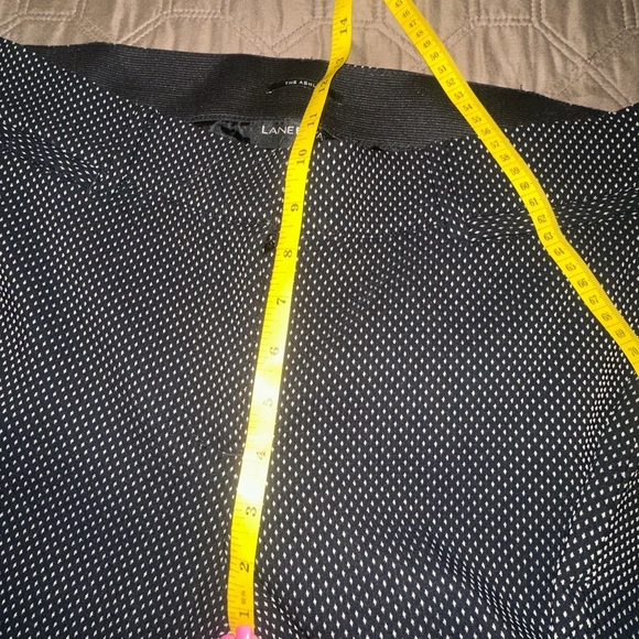 Lane Bryant Black & White dotted Cropped Dress Pants Plus size 14 - Picture 10 of 14